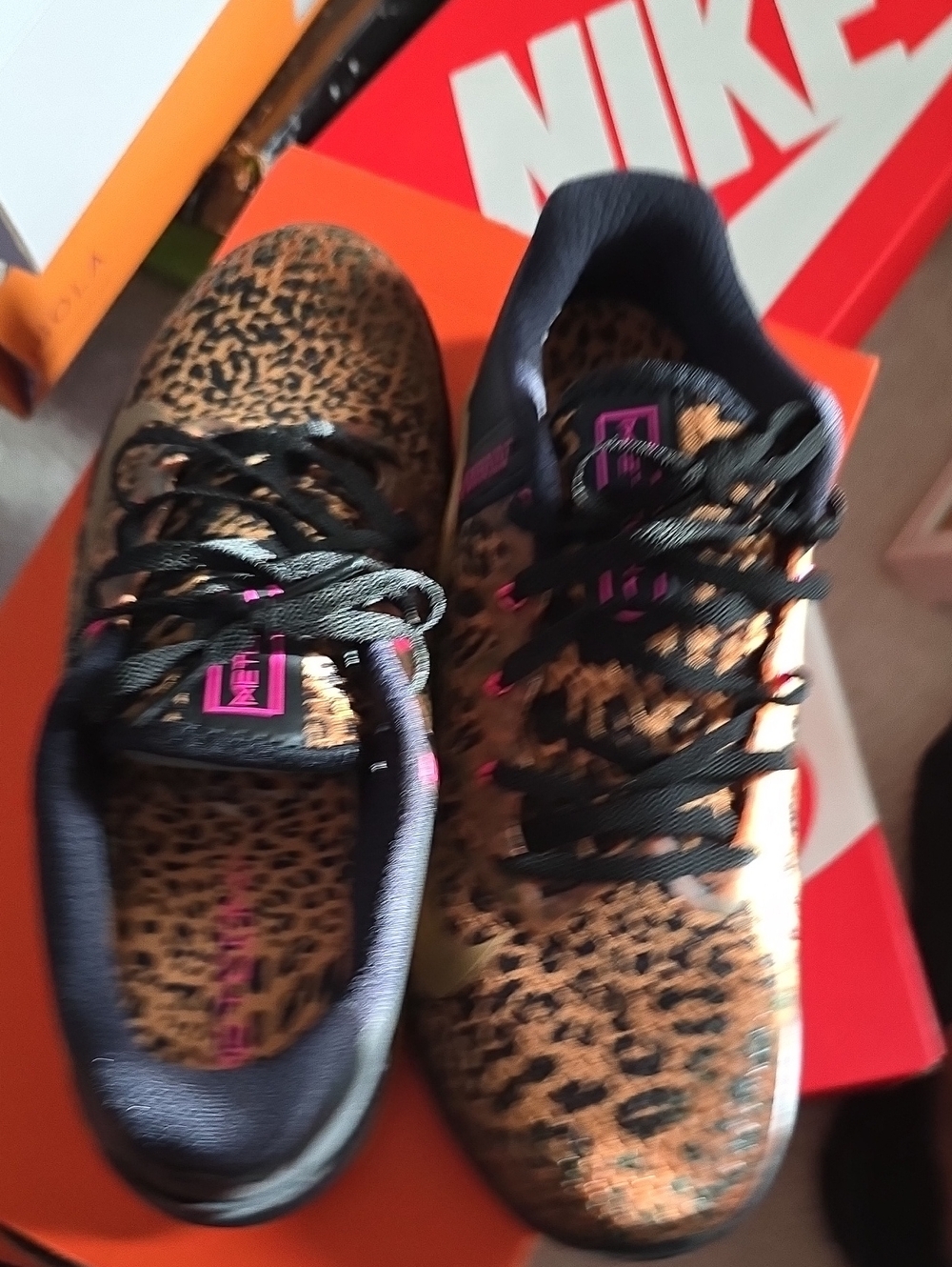 Nike Metcon 6 Women's Leopard Print US 9 Like New